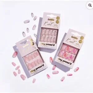 Lottie London x Kim Kim Limited edition Press On Nail Set (4 designs)